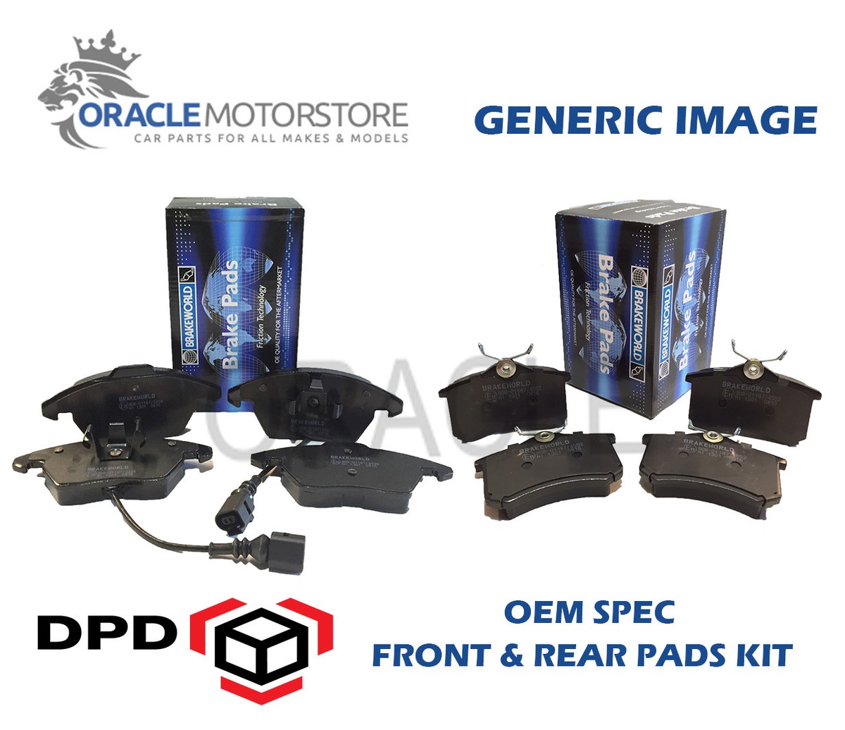 OEM SPEC FRONT REAR PADS FOR CITROEN ZX 2.0 16V 1992-98 | eBay UK