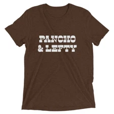 Pancho & Lefty T-Shirt, Willie Nelson, Townes Van Zandt, Outlaw Country, TX, USA