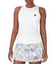 FILA Women's Foul Line High Neck Tennis Tank Top - MSRP 70 - New With Tags 