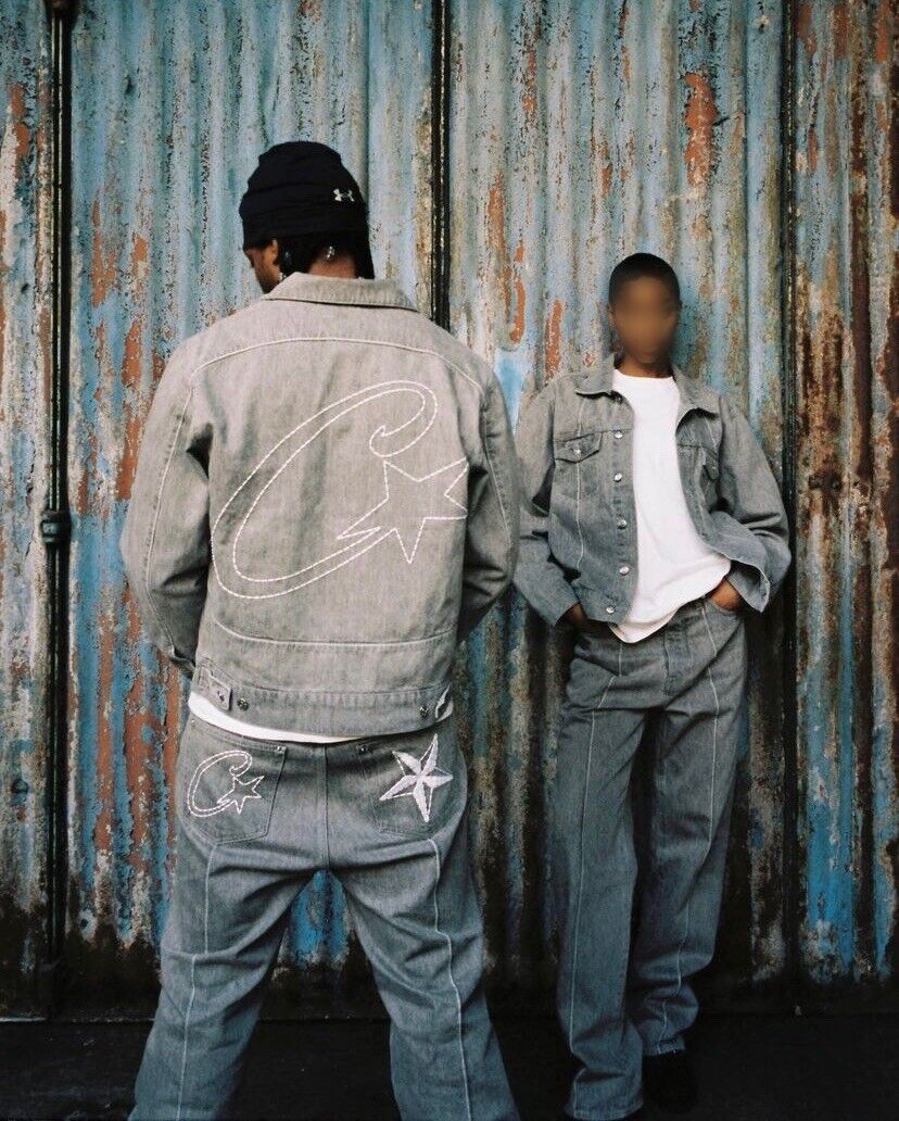 ジャケット・アウター Corteiz C-Star Denim Jacket - Dark Wash ジャケット・アウター Corteiz C-Star Denim Jacket - Dark Wash