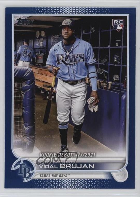 2022 Topps Update Royal Blue Vidal Brujan #US8 y0i