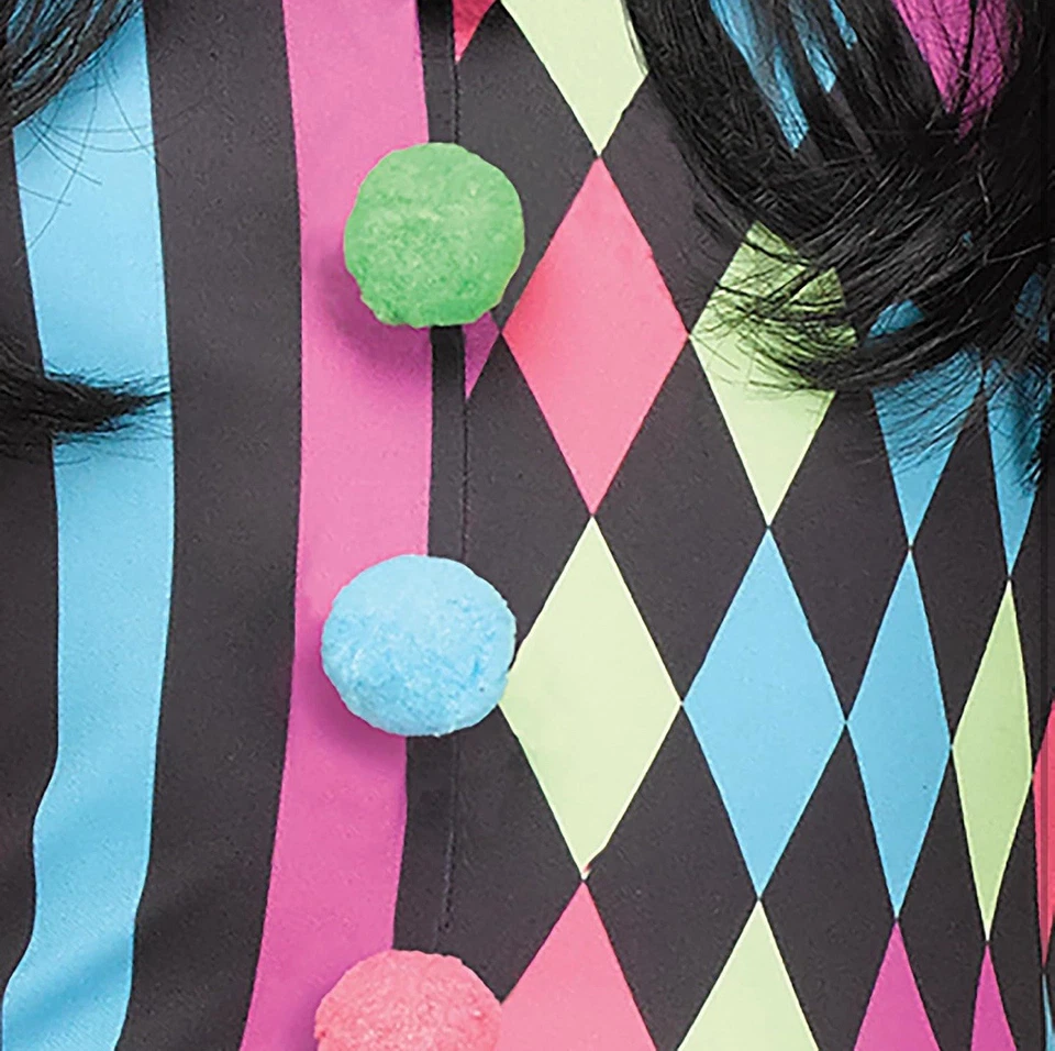 Vestido Disfraz Halloween Payaso Circo Retorcido Niño Niñas XL (14-16) Foto 4 de 4