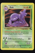 Muk - 28 - Fossil - Pokemon Card - Lightly Played