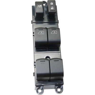 Window Switch For 04-08 Nissan Maxima Front Left Black 5 Seats Power 25401ZK30A