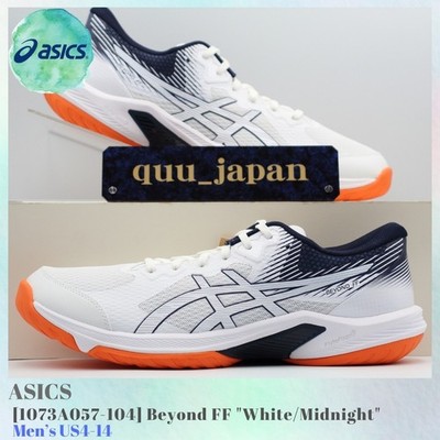 Asics Beyond FF White Midnight 1073A057-104 Men's US4-14 NEW