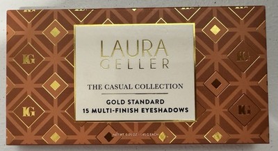 LAURA GELLER Casual Collection Gold Standard 15 Multi Eyeshadow Palette- SEALED