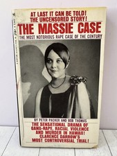 The Massie Case Packer True Crime Trial Hawaii 1966 Vintage 1st Bantam S3437 MMP