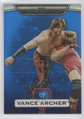 2010 Topps Platinum WWE Blue 26/199 Lance Hoyt Vance Archer #49 Rookie RC 1u6