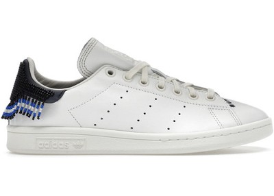 Size 7 - adidas Stan Smith CLOT By Edison Chen Night Navy Beads JR0022