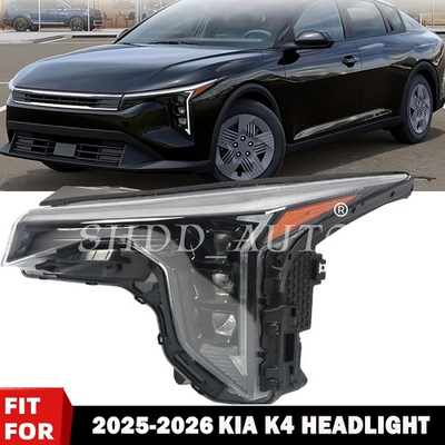 #ad New LED Headlight Assembly For 2025 2026 KIA K4 Left Driver Side 92101 GG140 $319.00