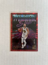 Stephen Curry 2018-19 Donruss Winner Stays Red Laser /99 Golden State
