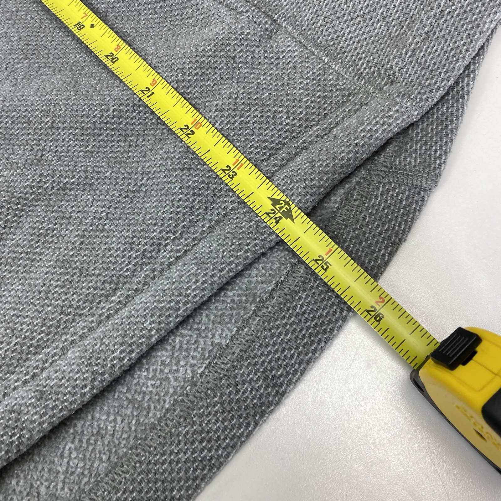 Duluth Womans 1X Solid Gray Full Zip Pockets Mock… - image 3