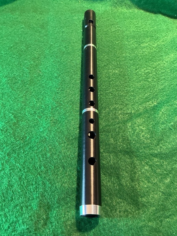 Silkstone ACE High D Irish Whistle, Paul Hayward, 3-piece, Tunable, Rare