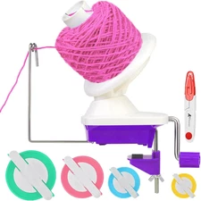 Yarn Ball Winder, Weaving Ball WinderNeedle Craft Yarn Ball Winder,The Helper...