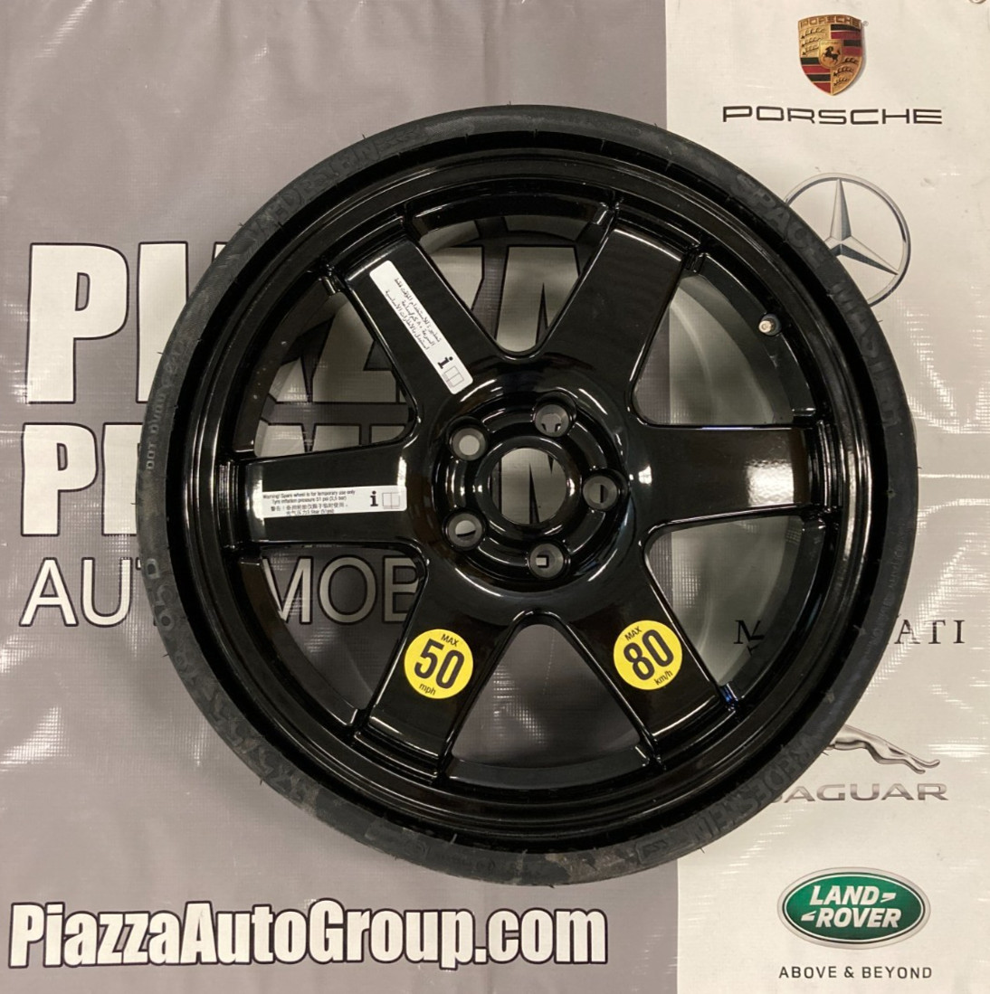 OEM Maserati Ghibli/Quattroporte M156/M157 Emergency Spare Wheel Tire 175/55 R18
