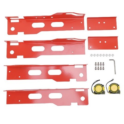 2x Toe Alignment Tool Plates Alloy Steel Wheel Alignment Tool Plate With 2 SET