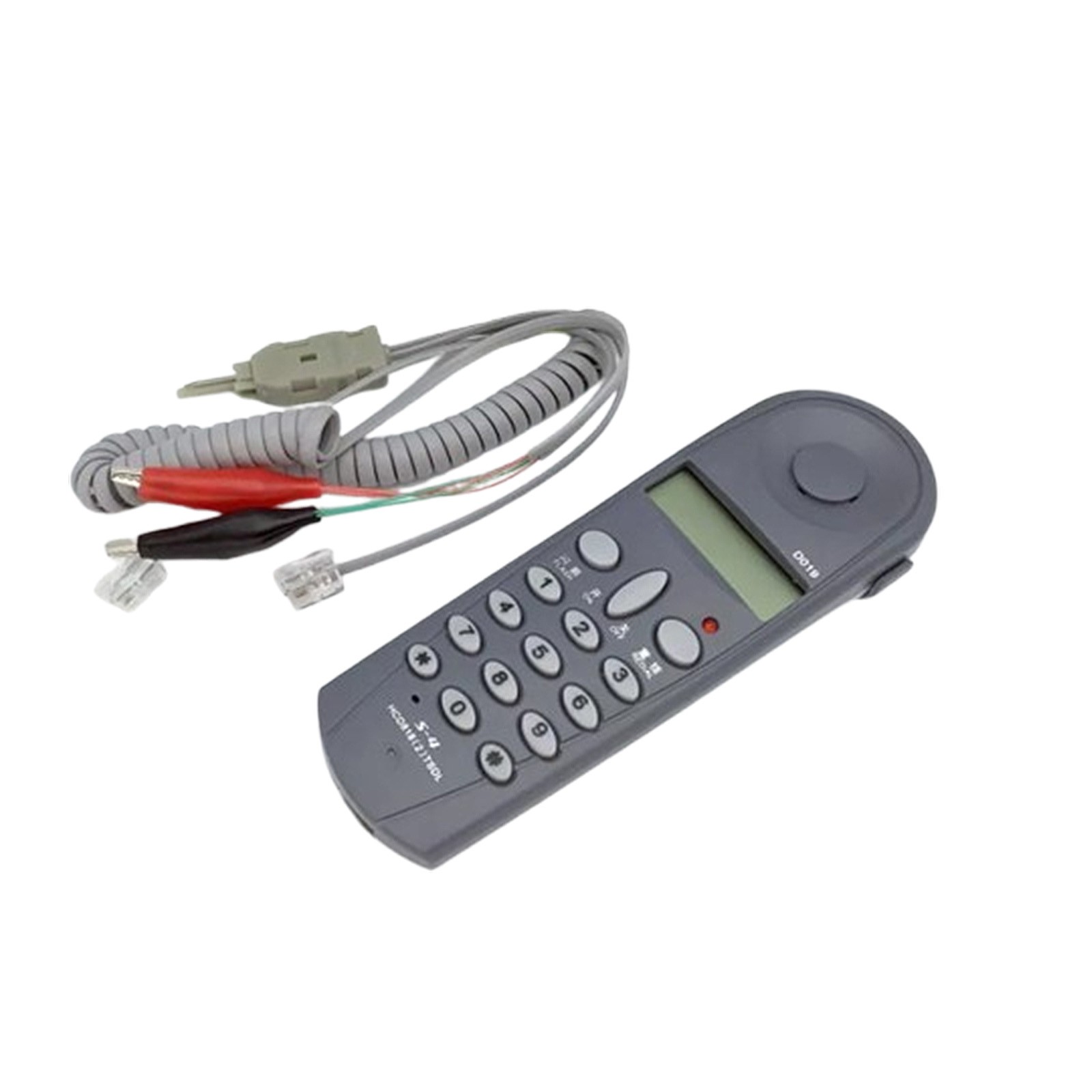 Grey Telephone Phone Butt Test Tester Cable Set Tool Line FaultXs NewyZ