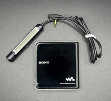 Sony MZ-E630 Portable Minidisc Player MD Walkman Black - Working