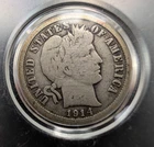1914 Silver Barber Dime