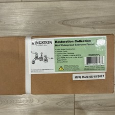 Kingston Brass Restoration 1.2 GPM Mini-Widespread Faucet - Chrome