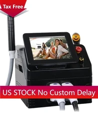 2 In 1 808nm Diode Laser Tattoo Hair Removal Nd Yag Laser Pico Laser Machine