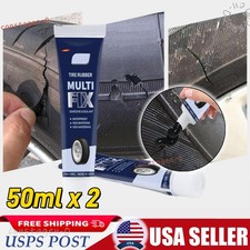 2pcs Tirefix Repair Paste, Tire Repair Glue, Tire Rubber Car, Motorcycle, Bike