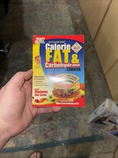 Calorie King Calorie Fat  Carbohydrate Counter 2007.Color Edition VG Free Ship