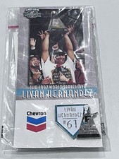 Vtg. Florida Marlins - MLB-1997 World Series MVP Pin, Livan Hernandez- New