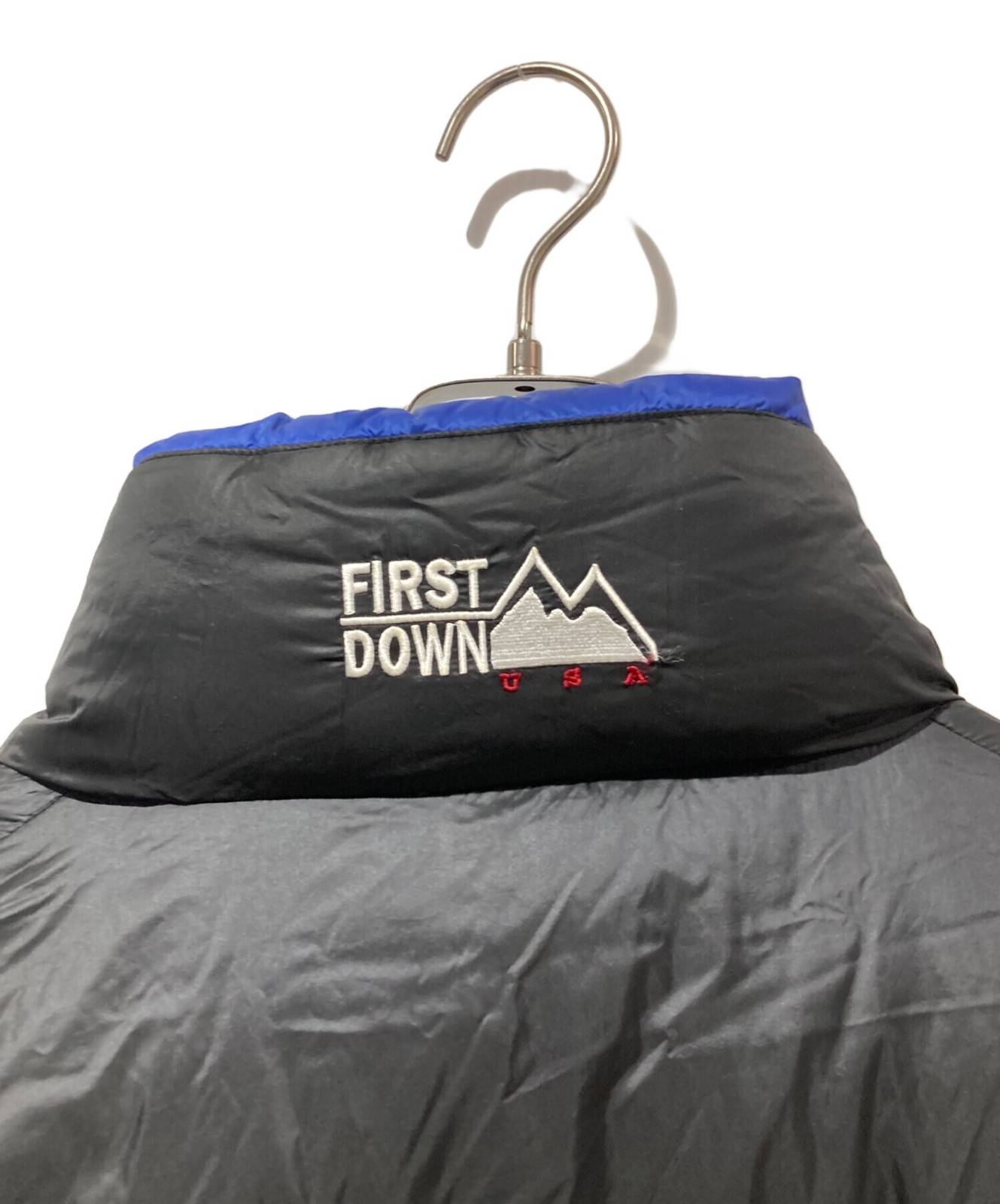 FIRST DOWN Printed reversible down jacket Size: L… - image 8