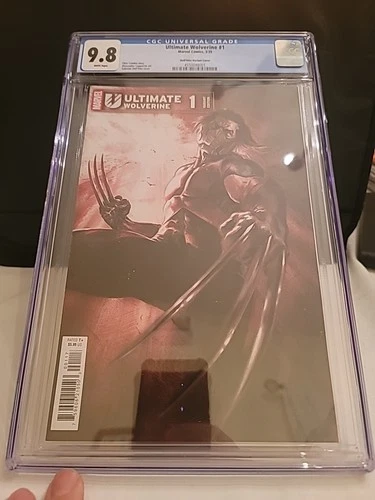 ULTIMATE WOLVERINE #1 MARVEL 2025 1:50 GABRIELE DELL'OTTO VARIANT CGC 9.8 NM