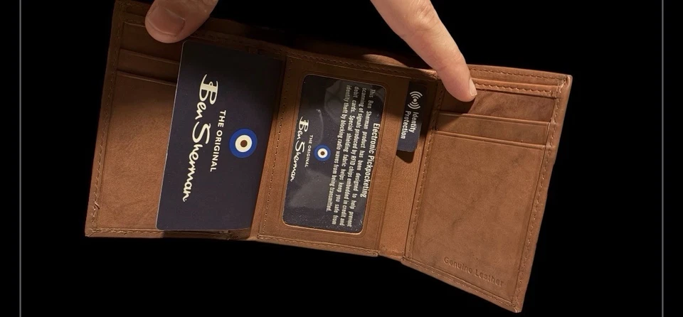 Ben Sherman Genuine Leather Men's Wallet - Image 4 of 4