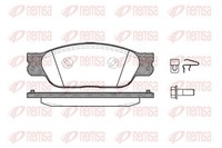 Remsa Bremsbelagsatz Scheibenbremse 0731.00 FüR X350 Type Lincoln Jaguar X200 XJ