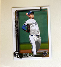 Topps Cole Ragans #169 Kansas City Royals Rookie MLB Baseball Trading Card. rookie card picture