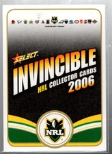 B7599- 2006 Select Invincible AFL Football Cards -You Pick- 15+ FREE US SHIP
