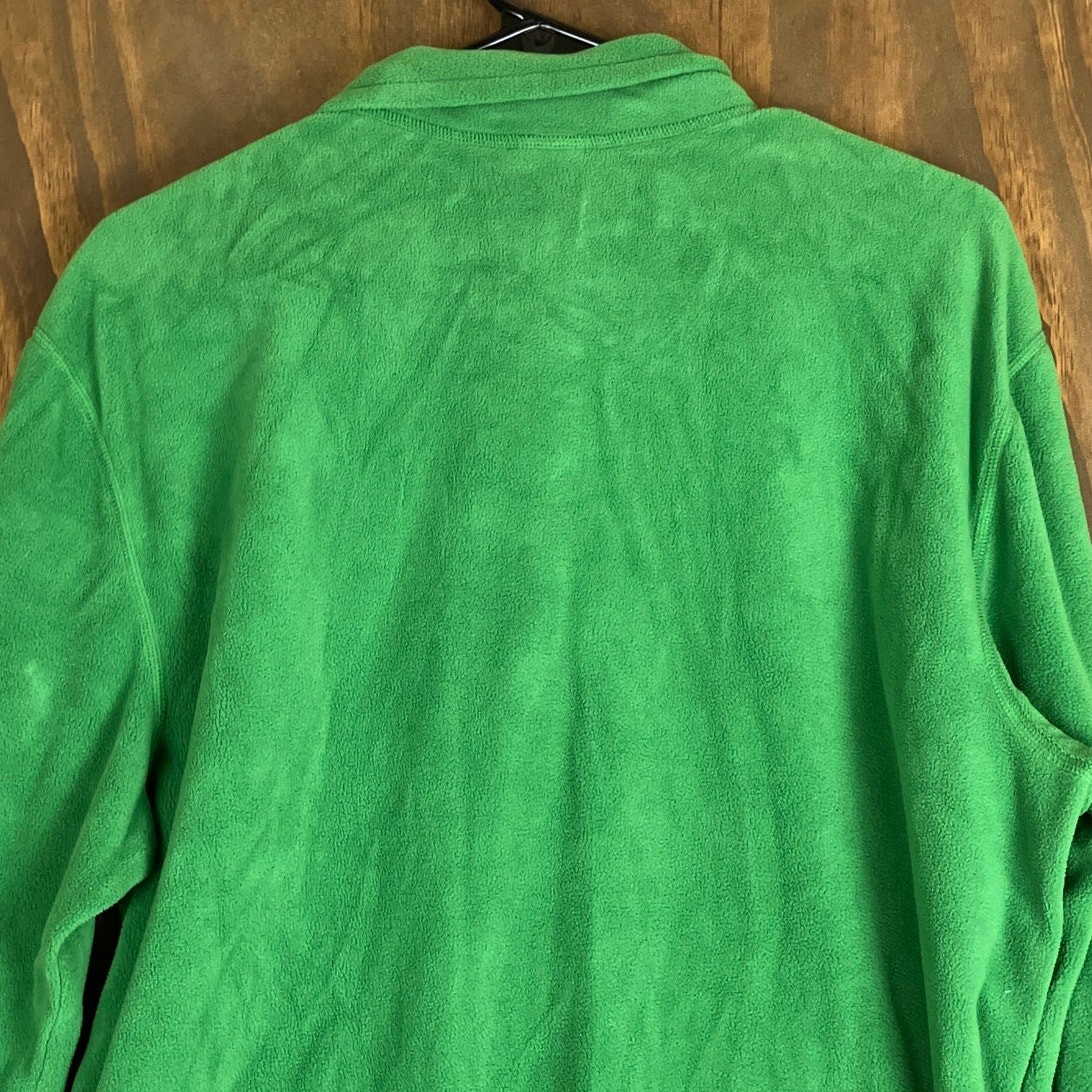 The North Face Mens Jacket Green Fleece Pullover 1/4 Zip Long Sleeve Large thumbnail 11