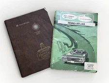 Vintage ROAD ATLASES Rand McNally US, Canada and Mexico 1978 & 1975 Ad Promoting