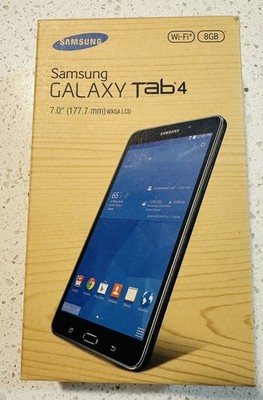 Samsung Galaxy Tab 4 SM-T230NU 8GB, Wi-Fi, 7in - Black Brand New - Sealed