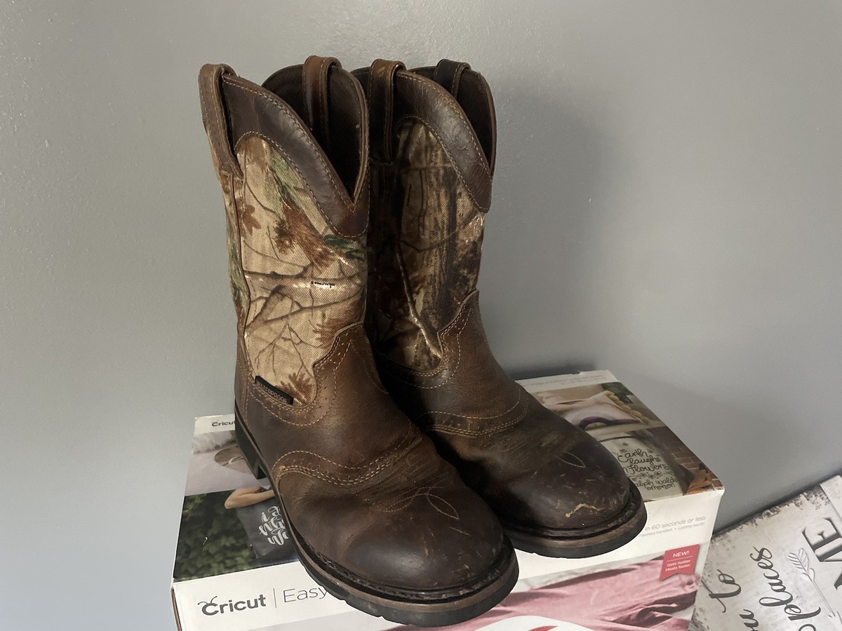 Justin Stampede Original Work Boots WK4675 Size 10D Mens  display picture 1