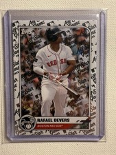 Rafael Devers Rainbow Foil 2025 Topps All-Star Game Card #74 Boston Red Sox