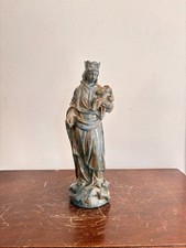 Ancien Sculpture Poterie Terre