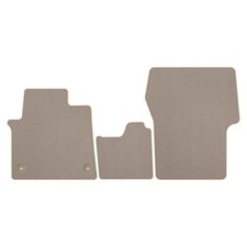 Veloursfußmatten für Opel Zafira Life ab Bj. 2019 Automatten Neu VORNE BEIGE STD