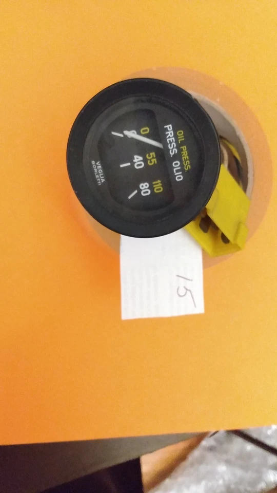 MEDIDOR DE ACEITE DE FÁBRICA VEGLIA OEM PARA FERRARI 246 DINO 308 GT4 RARO A ESTE PRECIO Foto 2 de 3