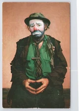 Theme Park~Emmett Kelly~Weary Willie~Ringling Bros~Barnum & Bailey Circus~FL~Vtg