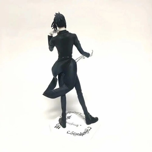 Figura 20CM Anime Black Butler Kuroshitsuji Sebastian Michaelis con CAJA - Imagen 11 de 14