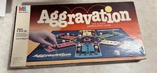 Vintage 1989 Milton Bradley Aggravation Board Game Complete