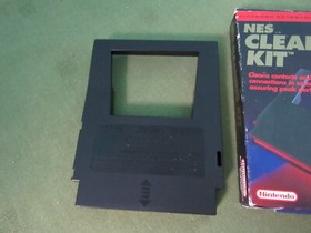 Nintendo NES Cleaning Kit w/ Box Poster and Manual CIB