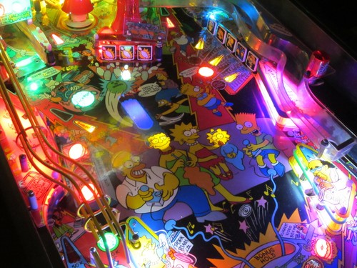 SIMPSONS Pinball - NON GHOSTING LED Lighting Kit custom SUPER BRIGHT KIT - Picture 9 of 12