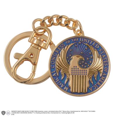 Official Fantastic Beasts and Where to Find Them-Magical Congress Keyring-Noble