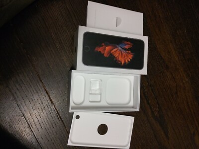 iPhone 6S Black EMPTY BOX ONLY 32gb, NO PHONE NO ACCESSORIES