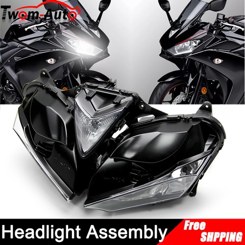 NEW Front Headlight Headlamp Assembly Housing For Yamaha YZF-R25 YZFR3 2013-2018 - Bild 4 von 13